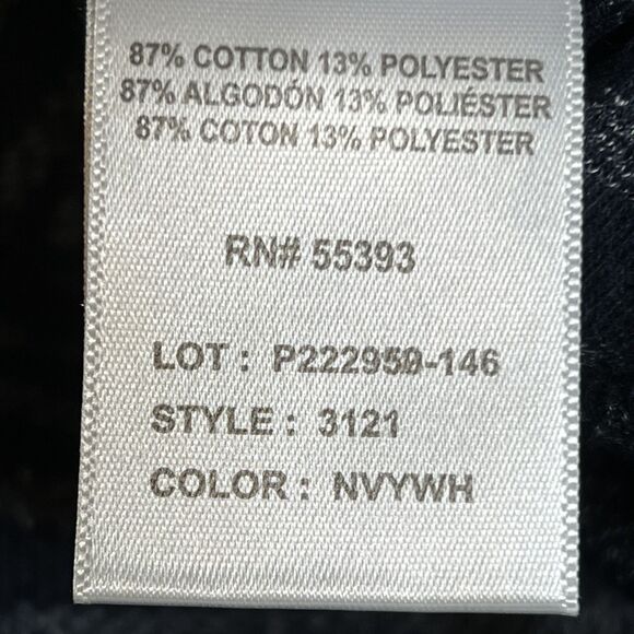 Microsoft Hoodie Womens Medium Pullover Vantage Button Lightweight Stripe - Picture 5 of 11